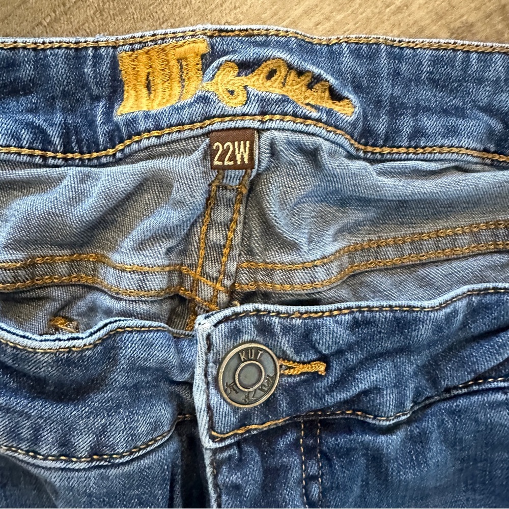 Kut from the Kloth boyfriend jeans size 22W - Picture 6 of 10